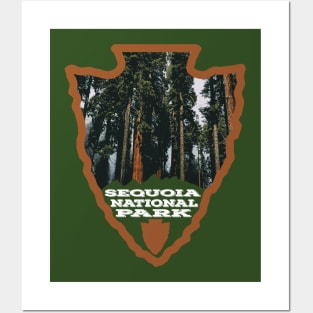 Sequoia National Park arrowhead Posters and Art